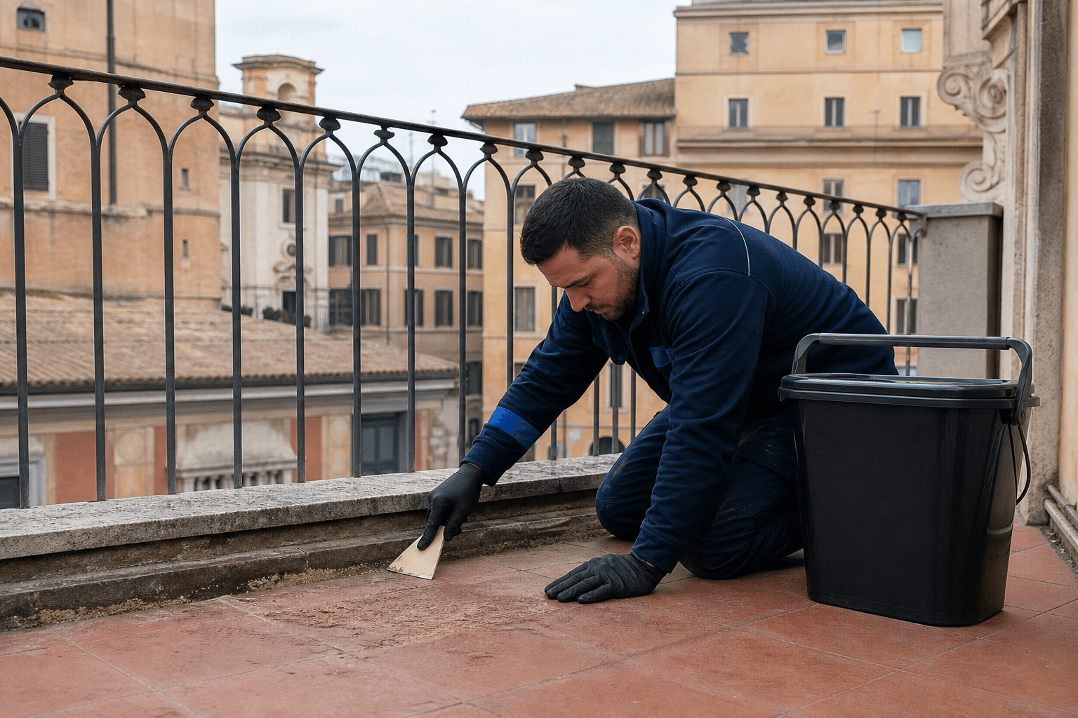 Fase 3 — Rimozione meccanica
