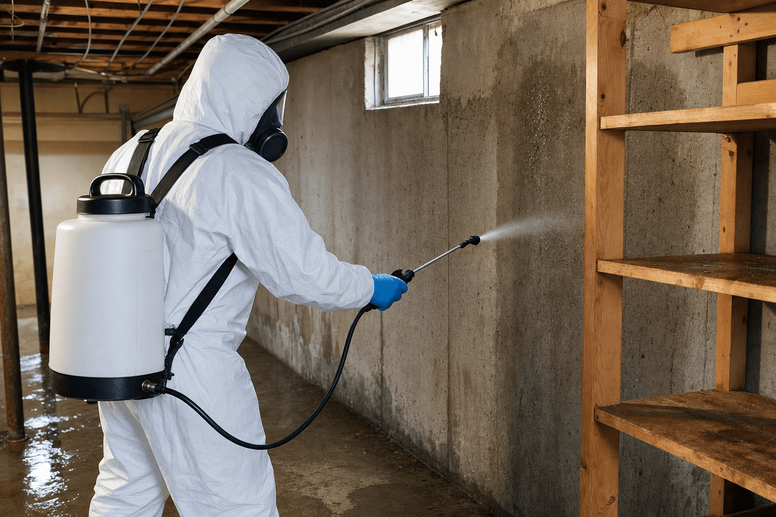 Fase 6 — Igienizzazione e trattamento antimuffa